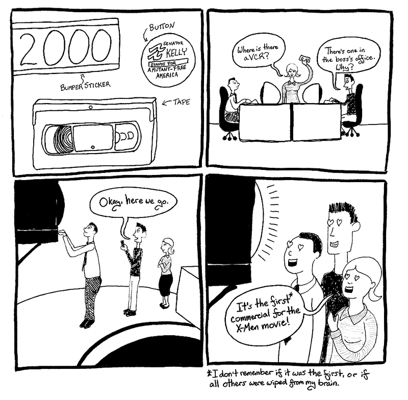 Illustration for article titled In 2000, The X-Men Movie Pranked Congress
